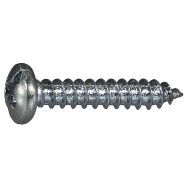 Midwest Fastener Sheet Metal Screw, #6 x 3/4 in, Zinc Plated Steel Pan Head Combination Phillips/Slotted Drive 03160 - main